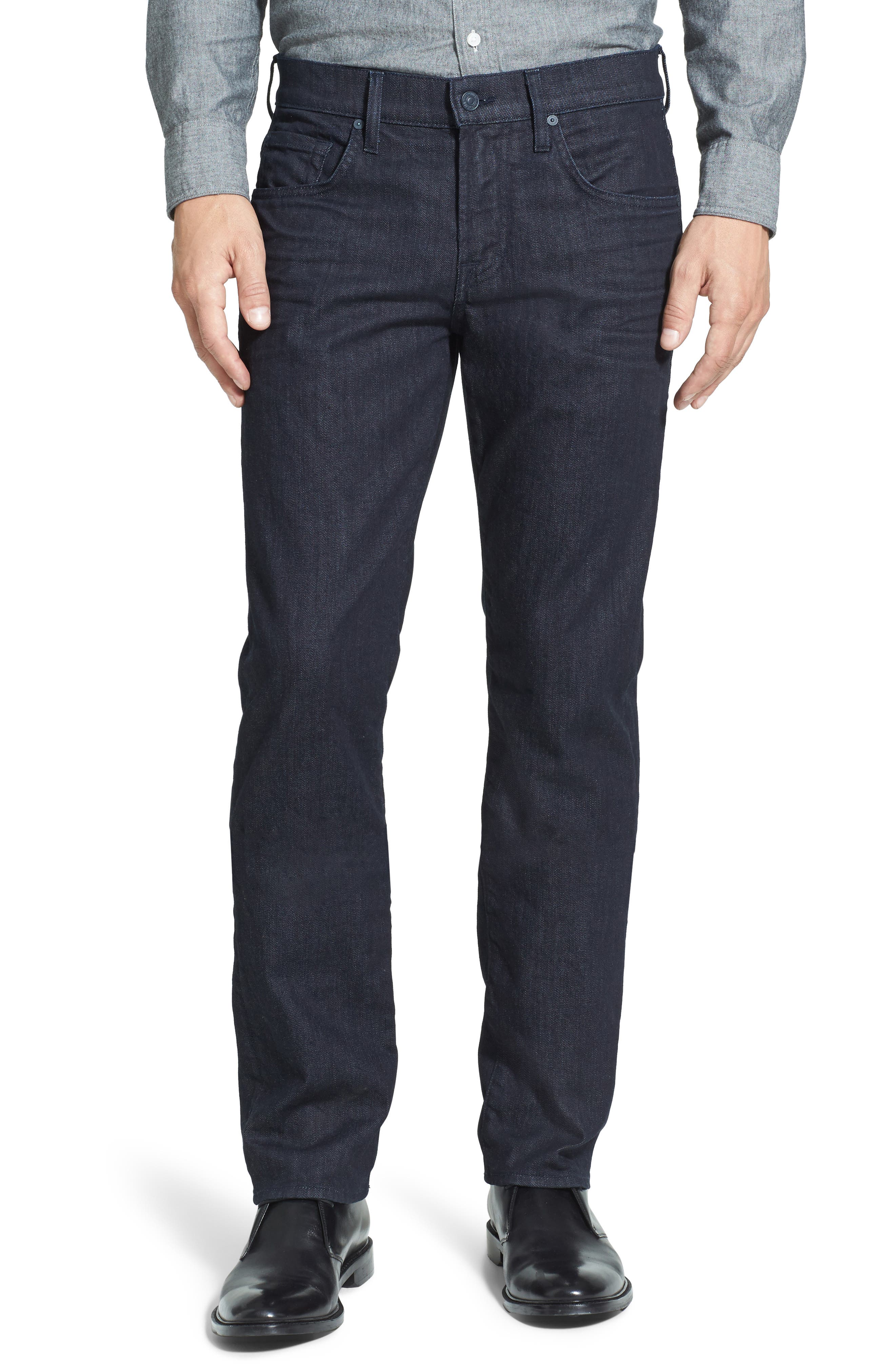 NWT Men's 7 For All ManKind Slimmy Slim Straight Leg Jeans Retail $198